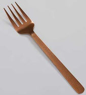 American Metalcraft Vintage Bronze Hammered Cold Meat Fork, 13 inch Length