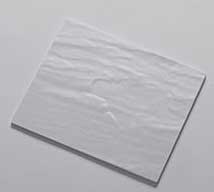 American Metalcraft Faux Slate Collection White Melamine Serving Platter, 10 inch Length x 8 1/4 inch Width x 1/4 inch Height