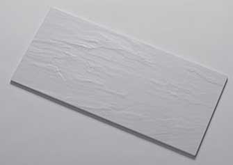 American Metalcraft Faux Slate Collection White Melamine Serving Platter, 18 inch Length x 8 1/2 inch Width x 1/4 inch Height