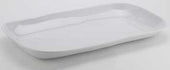 American Metalcraft Crave Collection Cloud Rectangular Melamine Serving Platter, 21 inch Length x 12 7/8 inch Width x 2 inch Height