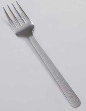 American Metalcraft Vintage Hammered Stainless Steel Cold Meat Fork, 13 inch Length