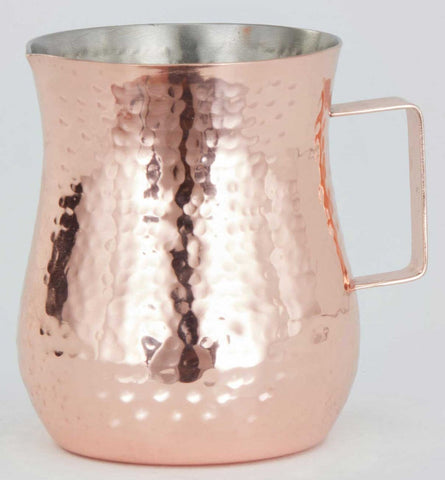 American Metalcraft Copper Stainless Steel Hammered Bell Creamer, 4 Ounce