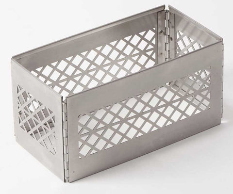 American Metalcraft Stainless Steel Third Size Milk Crate, 12 inch Length