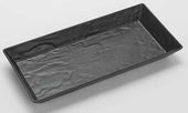 American Metalcraft Faux Slate Collection Black Melamine Serving Platter, 21 inch Length x 13 inch Width x 2 inch Height