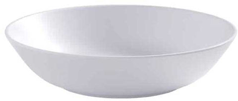 American Metalcraft Mix and Matte Collection Melamine Round White Coupe Bowl, 36 Ounce