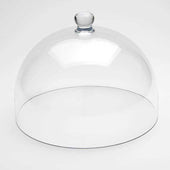 American Metalcraft Lift Collection Clear Polycarbonate Dome Plate Cover, 12 1/8 inch Dia