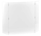 American Metalcraft Hinged Acrylic Guard with 9 inch Wing, 28 inch Width x 34 inch Height