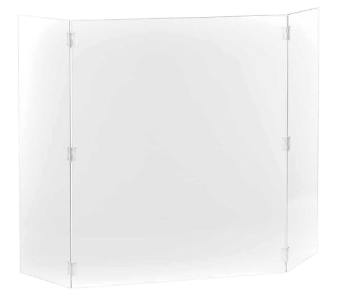 American Metalcraft Hinged Acrylic Guard with 9 inch Wing, 28 inch Width x 34 inch Height