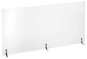 American Metalcraft Acrylic Booth Guard, 46 inch Width x 24 inch Height