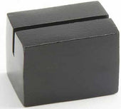 American Metalcraft Black Hammered Aluminum Rectangular Card Holder, 1 inch Length X 1-1/4 inch Width x 1 inch Height