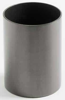 American Metalcraft Black Round Sugar Packet Holder, 2 inch Dia X 2-3/4 inch Height