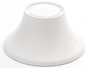 American Metalcraft Lift Collection White Melamine Pedestal, 3 1/4 inch Height