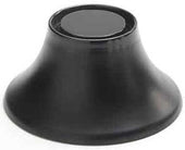 American Metalcraft Lift Collection Black Melamine Pedestal, 3 1/4 inch Height