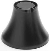 American Metalcraft Lift Collection Black Melamine Pedestal, 4 7/8 inch Height