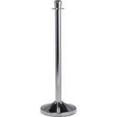 American Metalcraft Classic Polished Chrome Flat Head Barrier System, 15 inch Diameter.