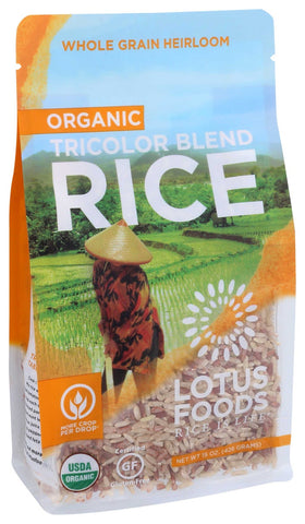 Lotus Organic Volcano Rice, 15 Ounce -- 6 per case.