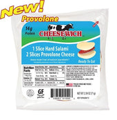 Cheesewich Provolone and Salami, 2.5 Ounce -- 96 per case.