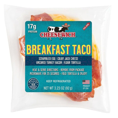 Cheesewich Breakfast Taco -- 24 per case