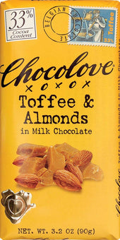 Chocolove 33 Percent Milk Chocolate Bar, 3.2 Ounce -- 144 per case