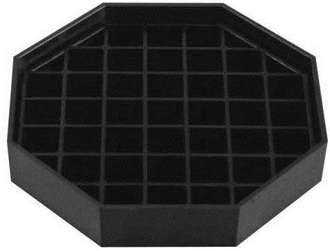 Bar Maid Black Drip Catcher, 4.5 inch -- 2 per case