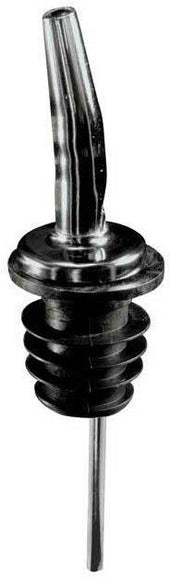 Bar Maid Chrome Medium Speed Pourer -- 12 per case
