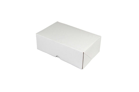 Boxit Automatic White One Piece Snak Pak, 9.875 x 6 3/8 x 3 7/16 inch -- 150 per case.