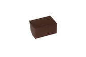 Boxit Lock Corner One Piece Chocolate Bakery Box, 5.5 x 4 x 2.875 inch -- 250 per case.