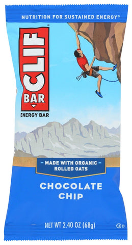 Clif Chocolate Chip Bar, 2.4 Ounce -- 12 per case.