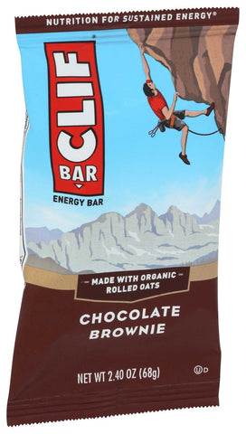 Clif Bars Chocolate Brownie - 2.4 ounce -- 12 per case.