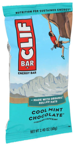 Clif Cool Mint Chocolate Bar, 2.4 Ounce -- 12 per case.