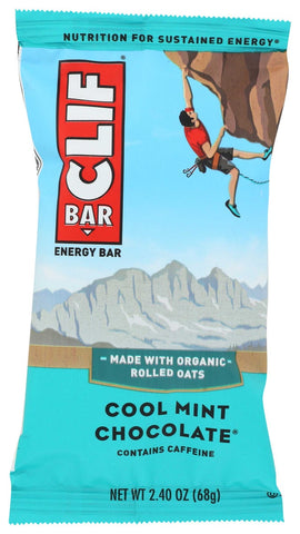 Clif Cool Mint Chocolate Bar, 2.4 Ounce -- 12 per case.