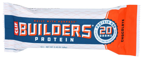 Clif Builders Chocolate Bar, 2.4 Ounce -- 12 per case.
