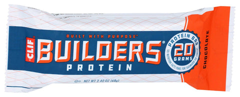 Clif Builders Chocolate Bar, 2.4 Ounce -- 12 per case.