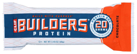 Clif Builders Chocolate Bar, 2.4 Ounce -- 12 per case.