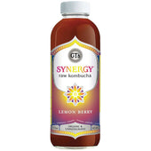 GTs Synergy Lemon Berry Kombucha, 16 Fluid Ounce -- 6 per case