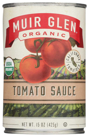 Muir Glen Tomato Sauce - 15 ounce -- 12 per case.