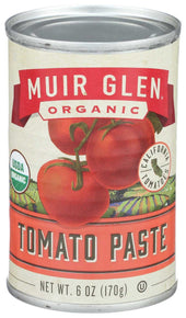 Muir Glen Organic Tomato Paste, 6 Ounce -- 24 per case.