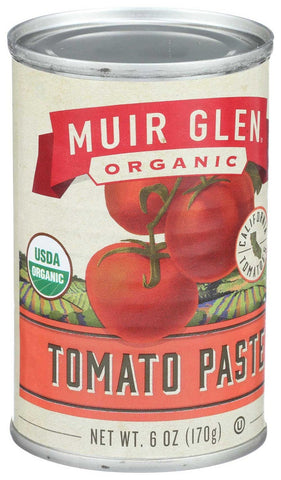 Muir Glen Organic Tomato Paste, 6 Ounce -- 24 per case.