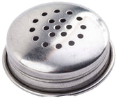 Tablecraft Stainless Steel Top for Glass Salt and Pepper Shaker -- 24 per case
