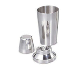Tablecraft ValuCraft 3 Piece Stainless Steel Bar Shaker Set, 16 Ounce -- 6 per case.