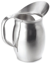 Tablecraft Stainless Steel Pitcher with Ice Guard, 2 Quart