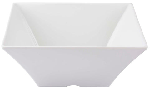 Tablecraft Melamine Square Bowl, 10 x 4 inch