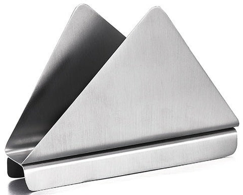 Tablecraft Brushed Stainless Steel Angled Napkin Holder