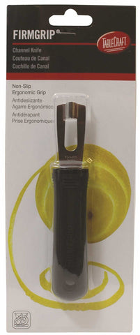 Tablecraft Firm Grip Stainless Steel Channel Knife