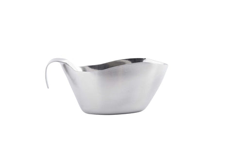 Tablecraft 18-8 Stainless Steel Stackable Gravy Boat, 5 Ounce