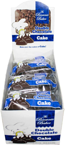 Brownie Baker Double Chocolate Cake, 4 Ounce -- 54 per case.