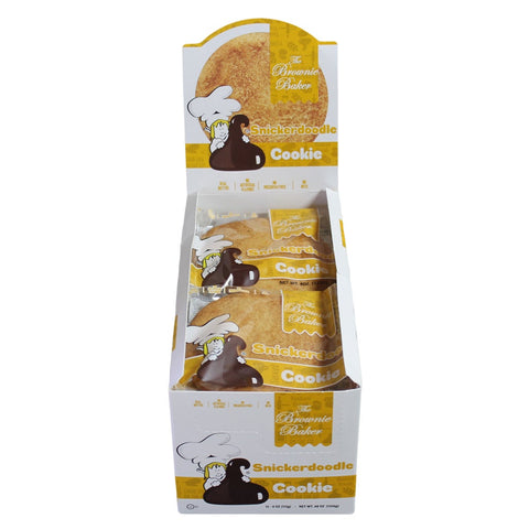 Brownie Baker Snickerdoodle Cookie, 4 Ounce -- 72 per case.