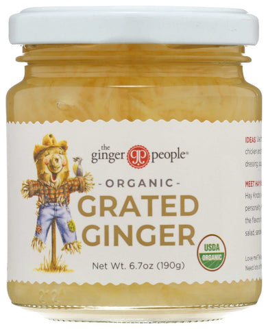 Ginger People Grated Ginger, 6.7 Ounce -- 12 per case.