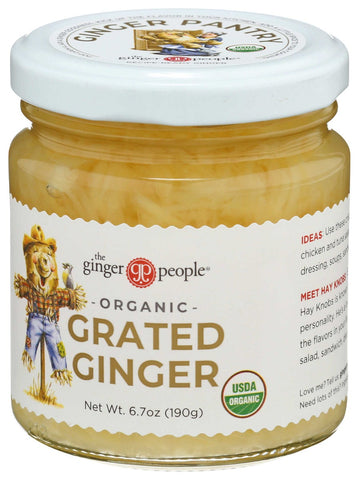 Ginger People Grated Ginger, 6.7 Ounce -- 12 per case.