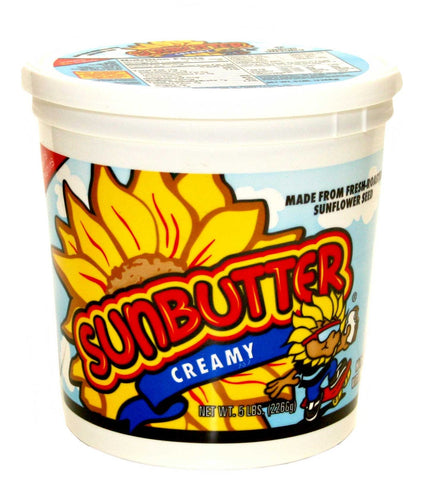 Sunflower Seed Sunbutter Creamy Spread, 5 Pound -- 2 per case.